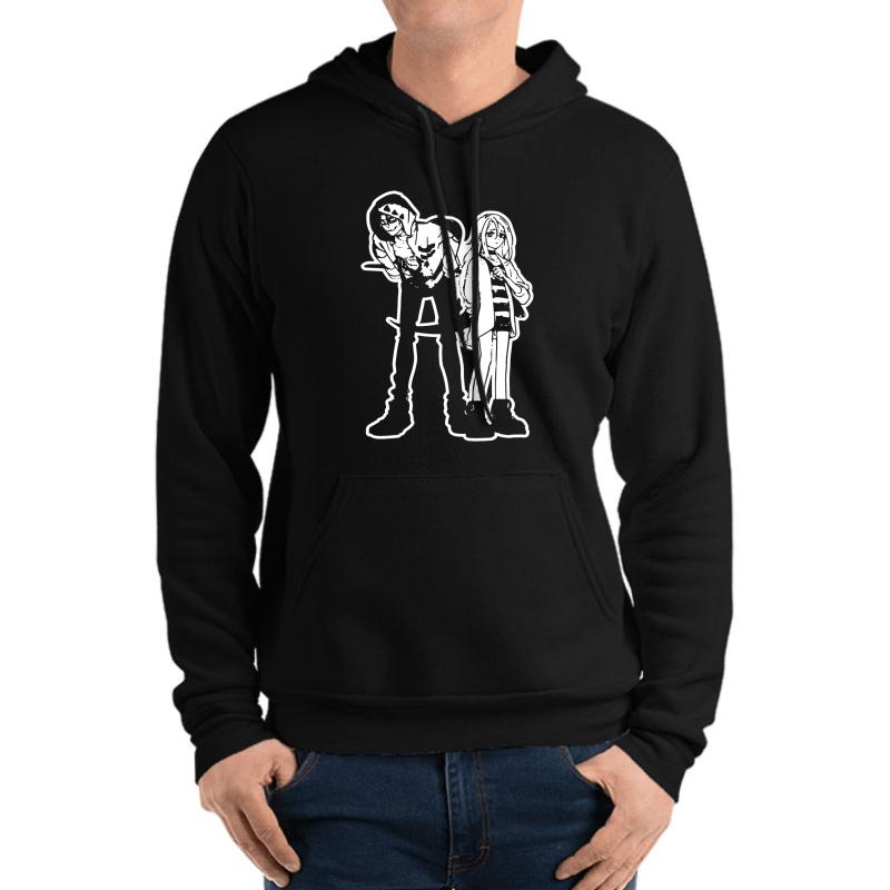 Angels Of Death - Satsuriku No Tenshi Unisex Hooded Sweatshirt Men Black