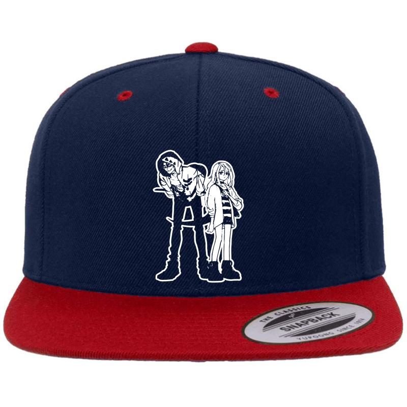 Angels Of Death - Satsuriku No Tenshi Premium Flat Bill Snapback Cap  Navy