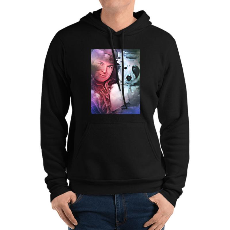 Zak Bagans And Gracie Unisex Hooded Sweatshirt Men Black