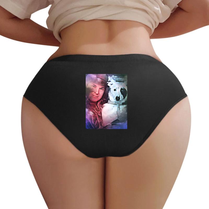 Zak Bagans And Gracie Women Underwear Panties Women Black