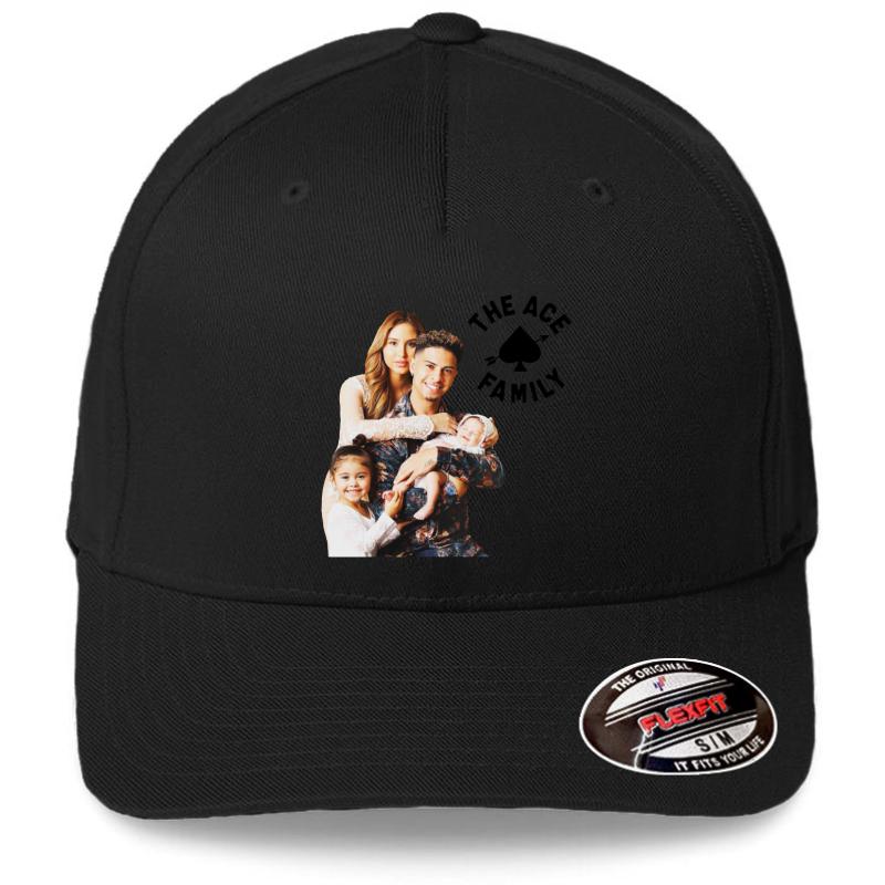 Ace Family Flexfit Baseball Cap  Black