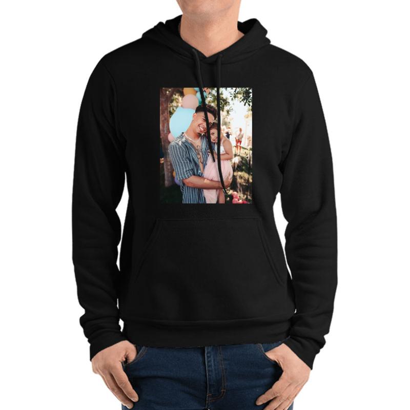 Ace Family Austin Unisex Hooded Sweatshirt Men Black