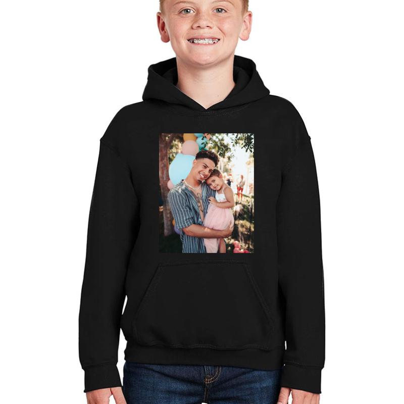 Ace Family Austin Youth Hooded Sweatshirt Boy Black