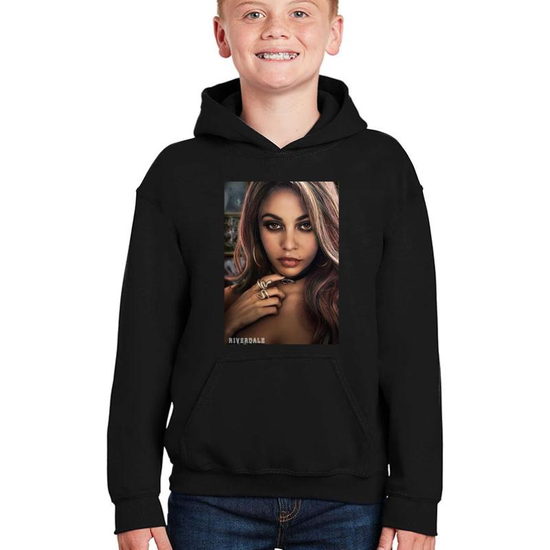 Toni Topaz Youth Hooded Sweatshirt Boy Black