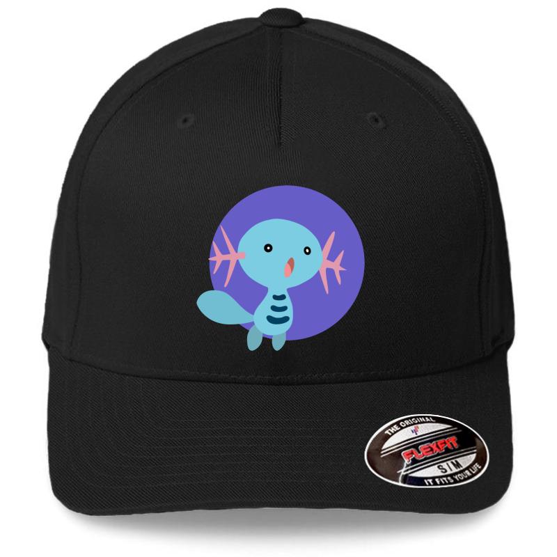 Wooper - 2Nd Gen Flexfit Baseball Cap  Black