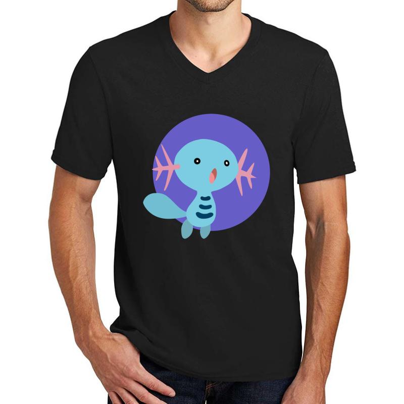 Wooper - 2Nd Gen Unisex V-Neck T-Shirt Men Black