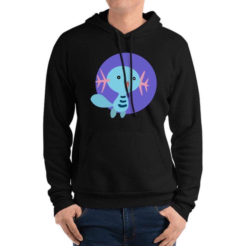 Wooper - 2Nd Gen Unisex Hooded Sweatshirt Men Black