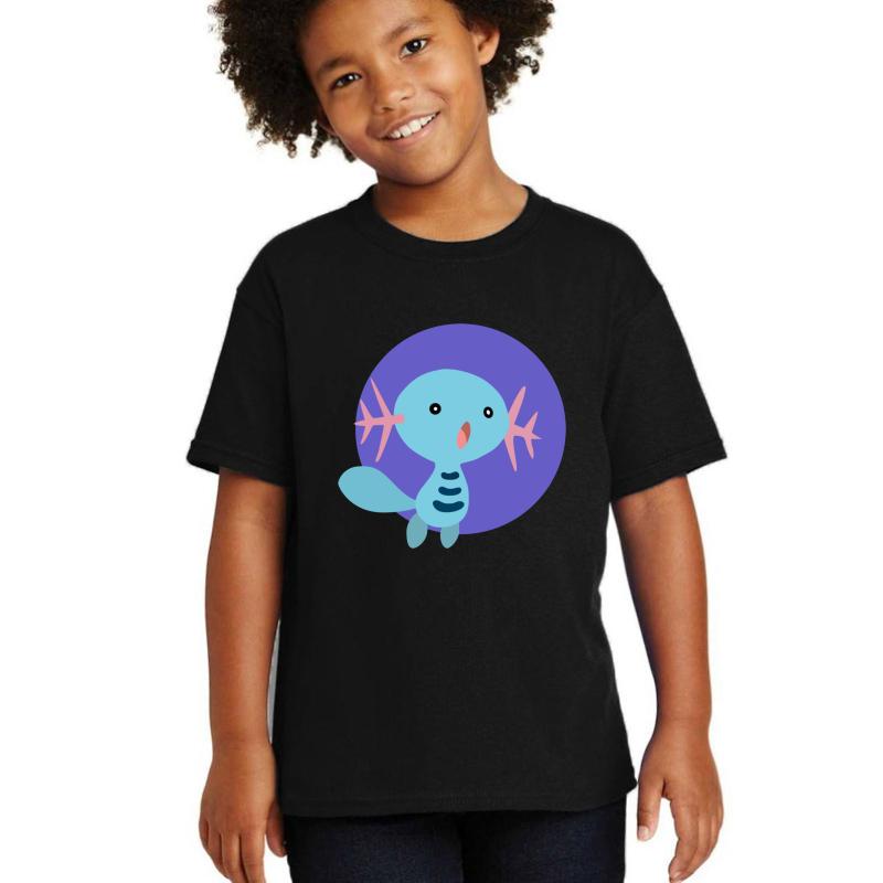 Wooper - 2Nd Gen Youth T-Shirt Boy Black