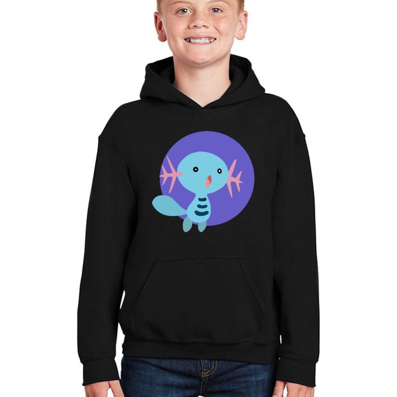 Wooper - 2Nd Gen Youth Hooded Sweatshirt Boy Black