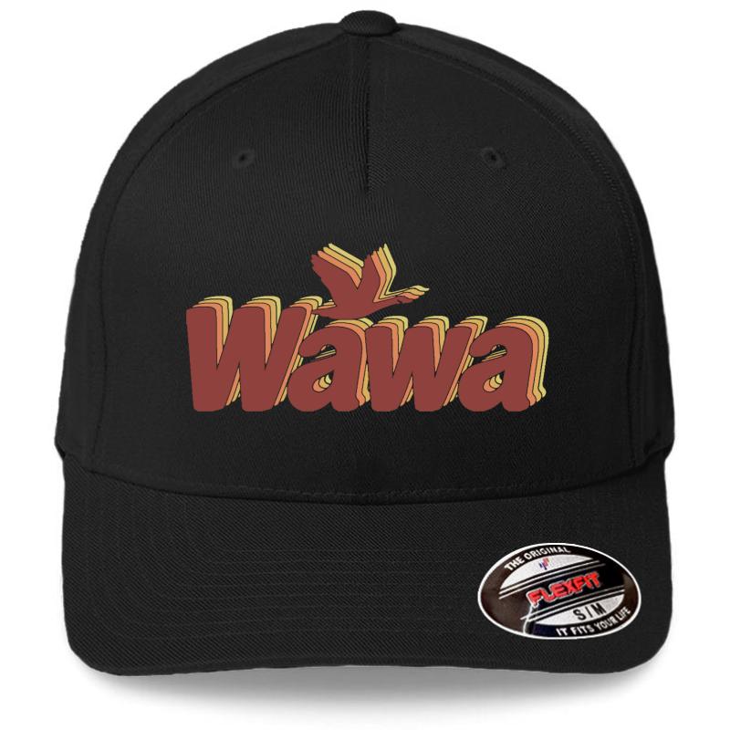 Wawa Flexfit Baseball Cap  Black