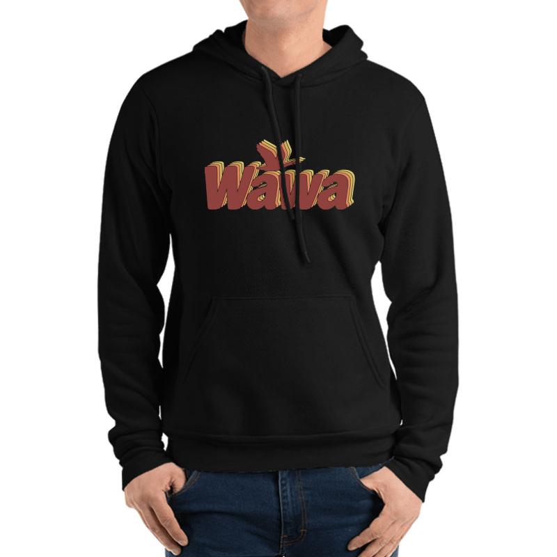 Wawa Unisex Hooded Sweatshirt Men Black