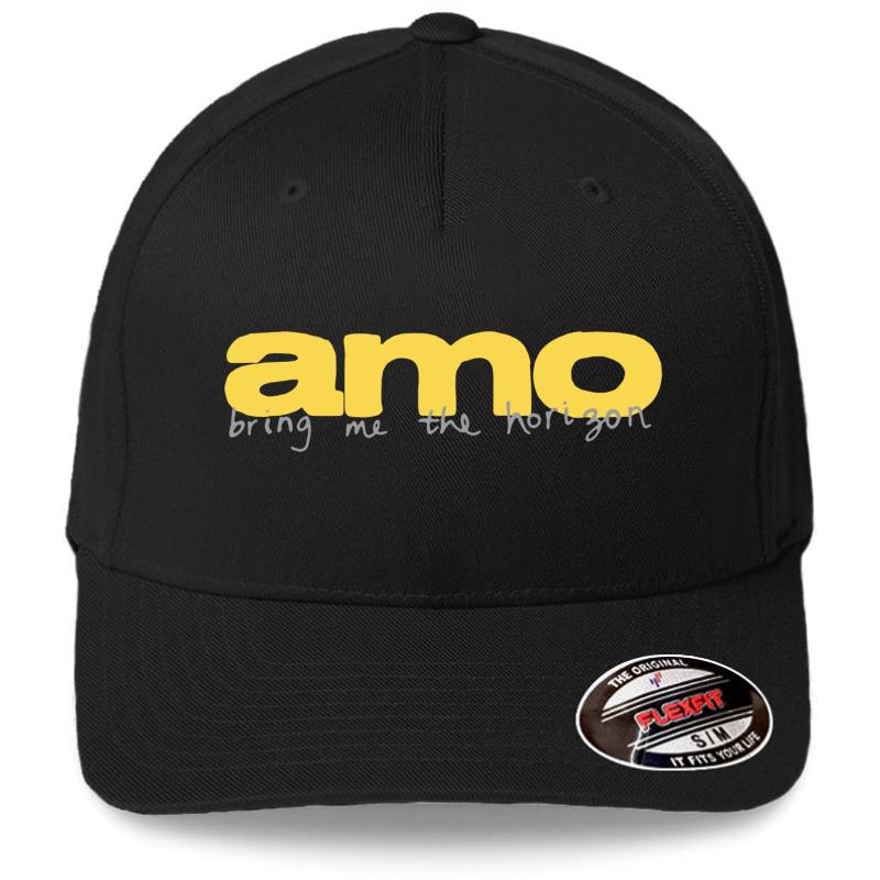 Amo Bring Me The Horizon Flexfit Baseball Cap  Black