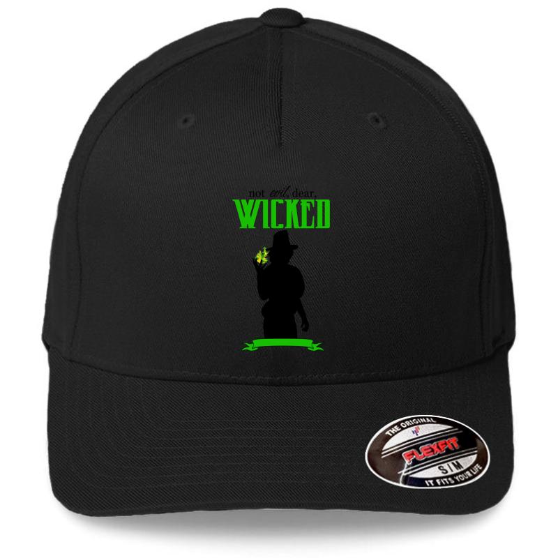 Zelena - Wicked Flexfit Baseball Cap  Black