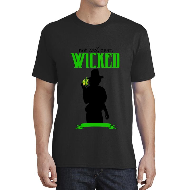 Zelena - Wicked Unisex T-Shirt Men Black