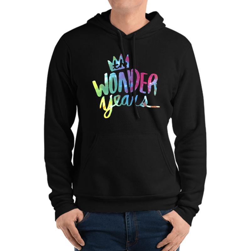 The Wonder Years Unisex Hooded Sweatshirt Men Black