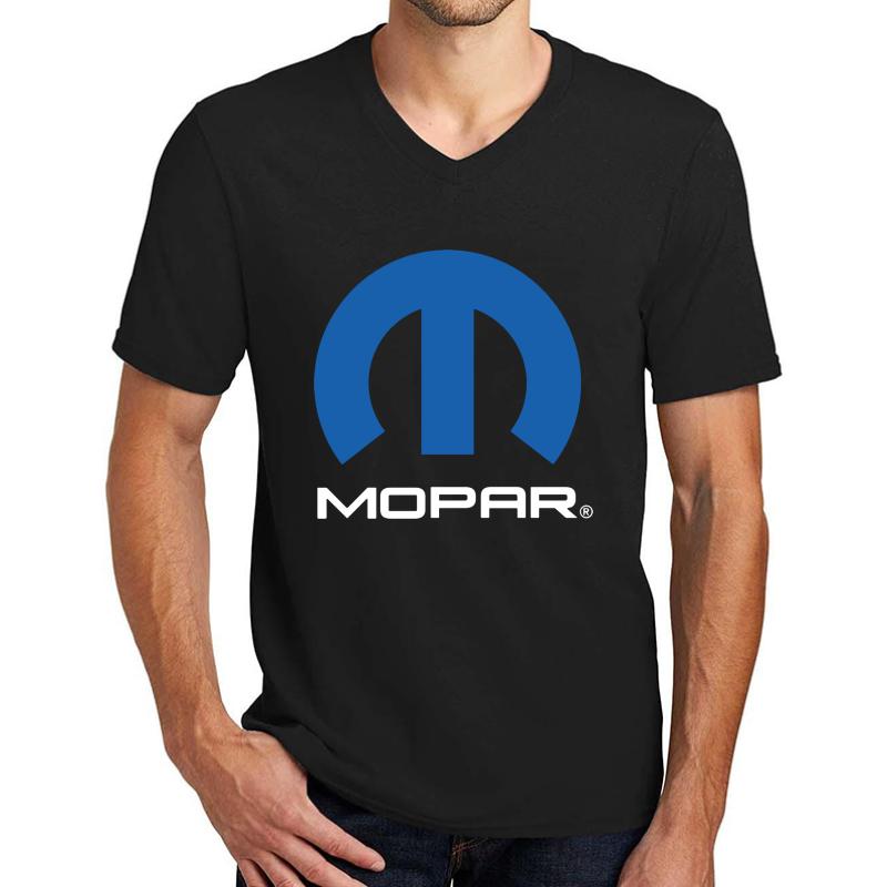 Top Promo Mopar Logo Trending Unisex V-Neck T-Shirt Men Black