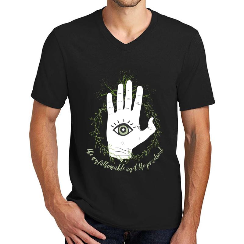 Adam The Magician - The Raven Cycle Unisex V-Neck T-Shirt Men Black