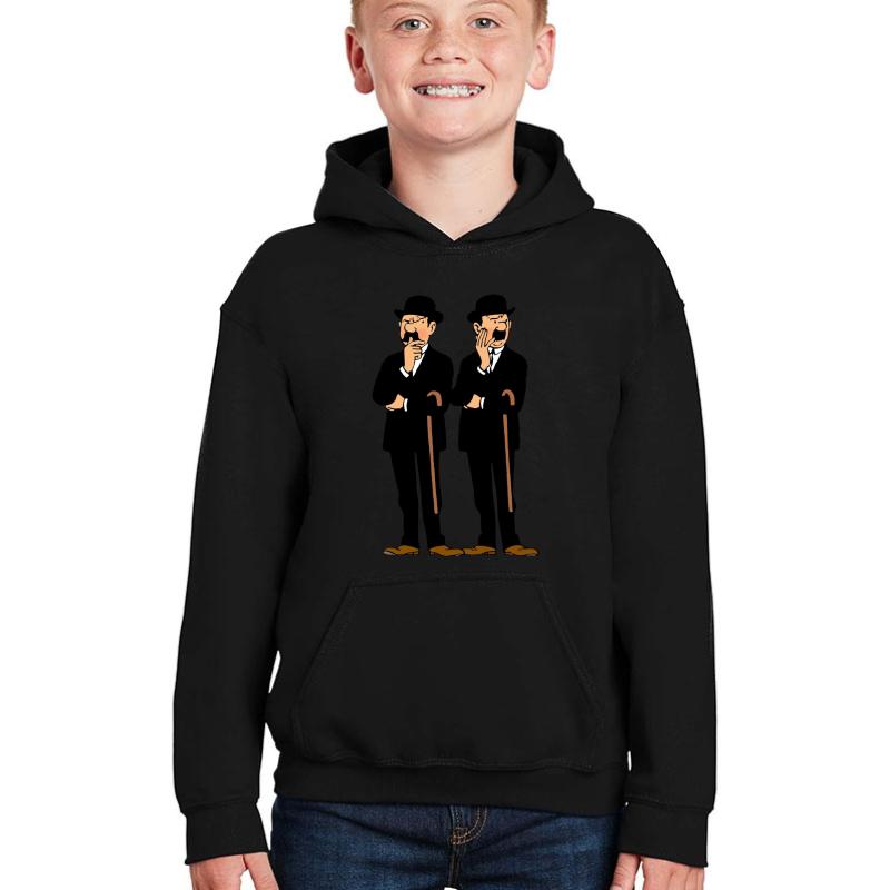 Thompson And Thomson Youth Hooded Sweatshirt Boy Black