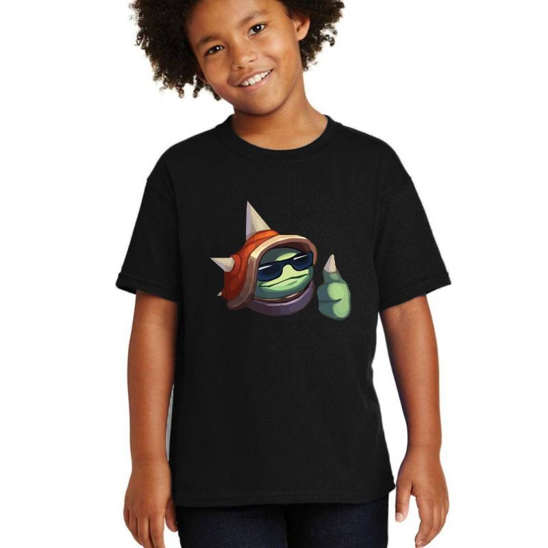 8K Rammus Ok!! Youth T-Shirt Boy Black