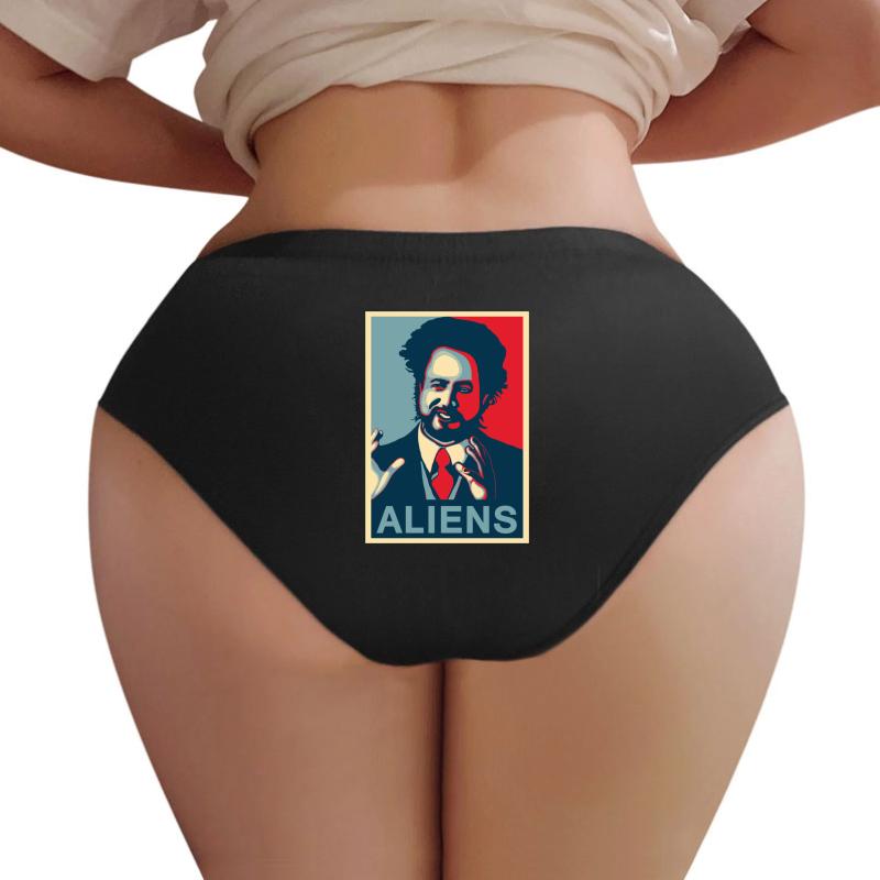 Ancient Aliens Giorgio A. Tsoukalos Women Underwear Panties Women Black