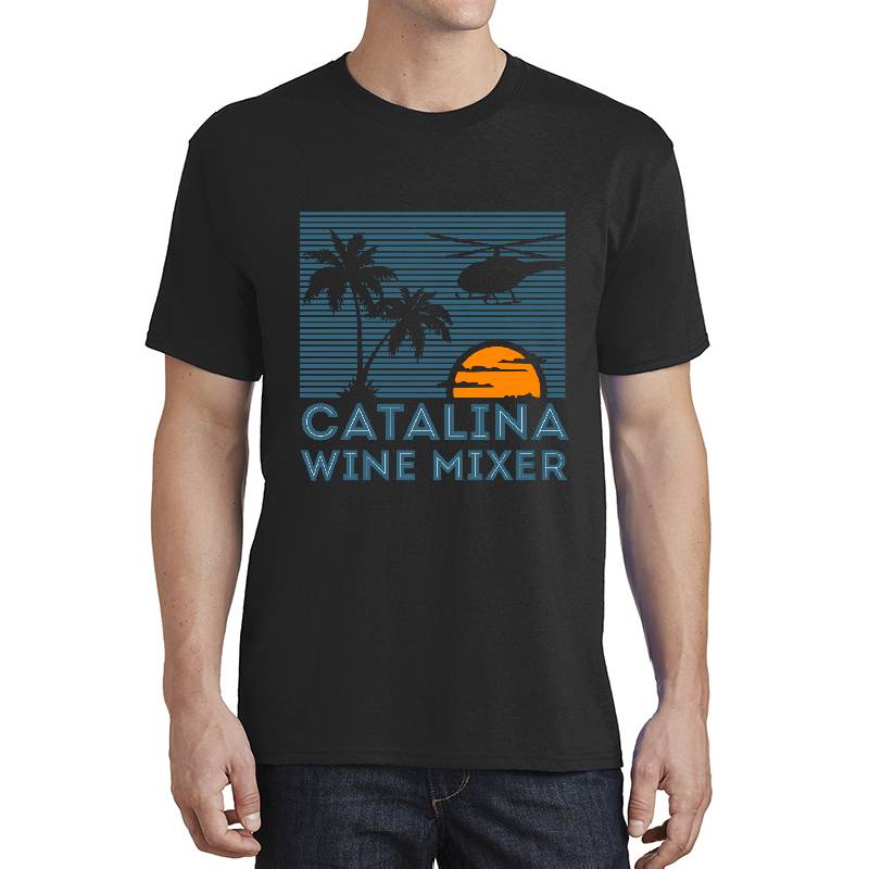 Catalina Wine Mixer Unisex V-Neck T-Shirts