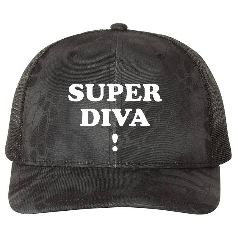 Super Diva Rbg Premium Flat Bill Snapback Caps