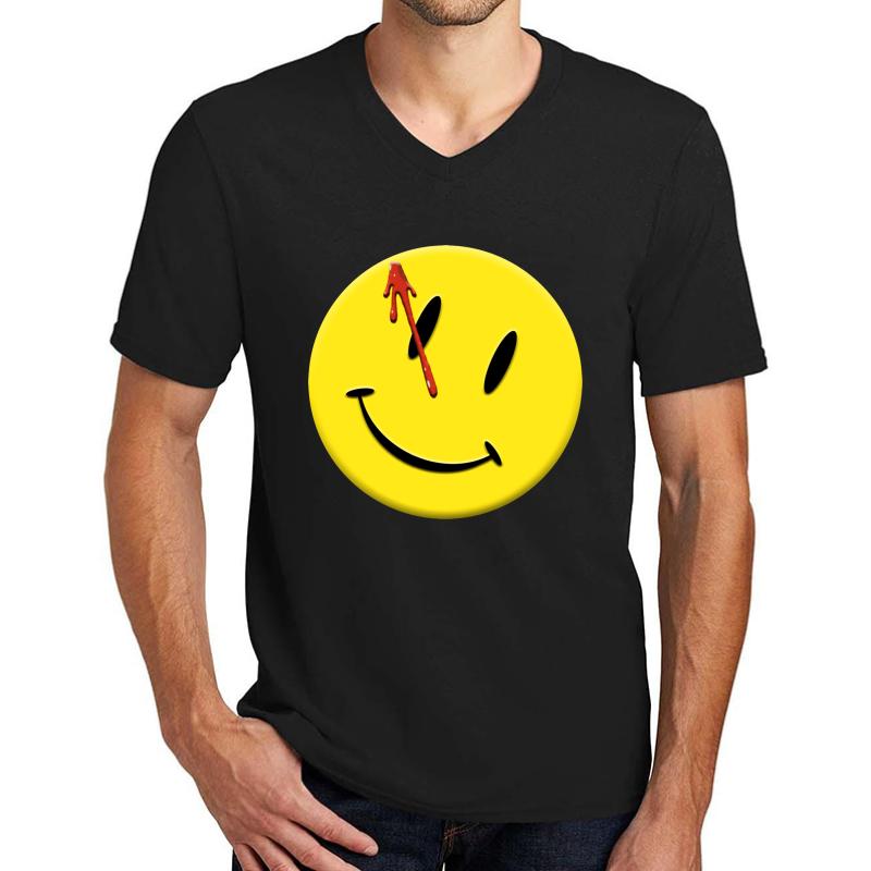 Watchmen Unisex V-Neck T-Shirt Men Black