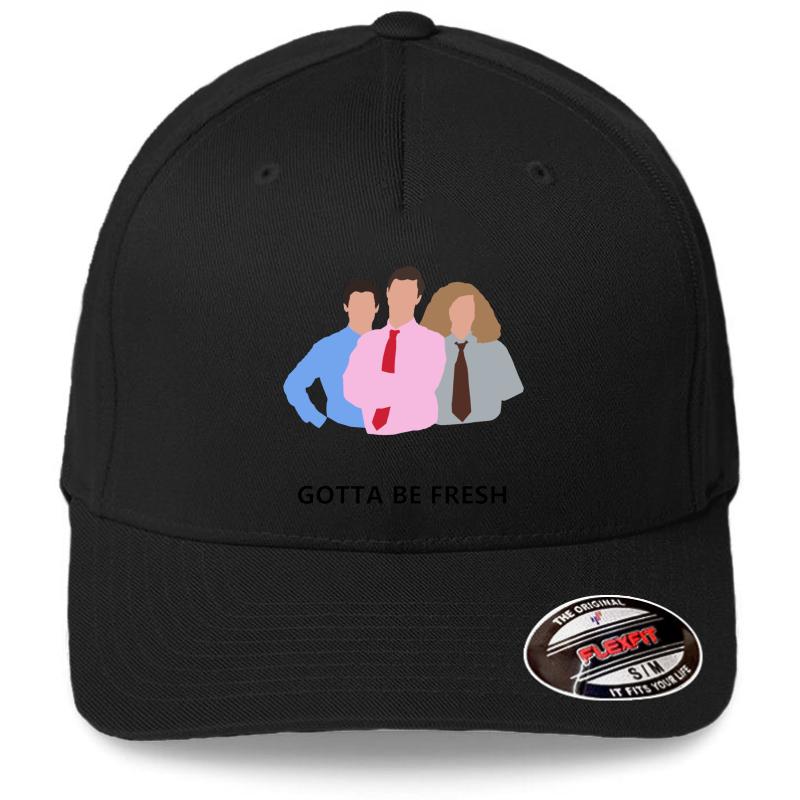 Workaholics - Gotta Be Fresh Flexfit Baseball Cap  Black