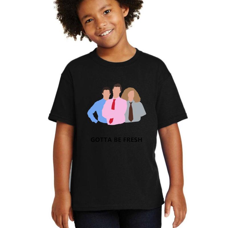 Workaholics - Gotta Be Fresh Youth T-Shirt Boy Black