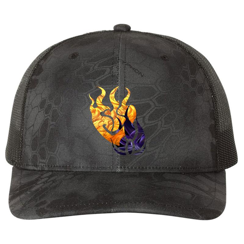 #Bumblebee #Bumbleby #Rwby #Yang #Blake #Ship :-  Richardson Premium Trucker Snapback Cap  Kryptek Typhon Black