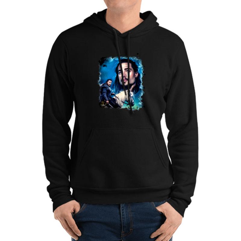 Uthred- The Last Kingdom Unisex Hooded Sweatshirt Men Black