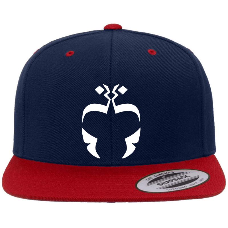 Ahsoka Premium Flat Bill Snapback Cap  Navy