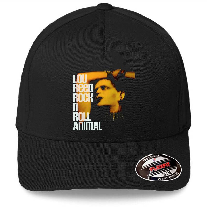 Lou Reed Rock N Roll Animal Big Premium Flat Bill Snapback Caps