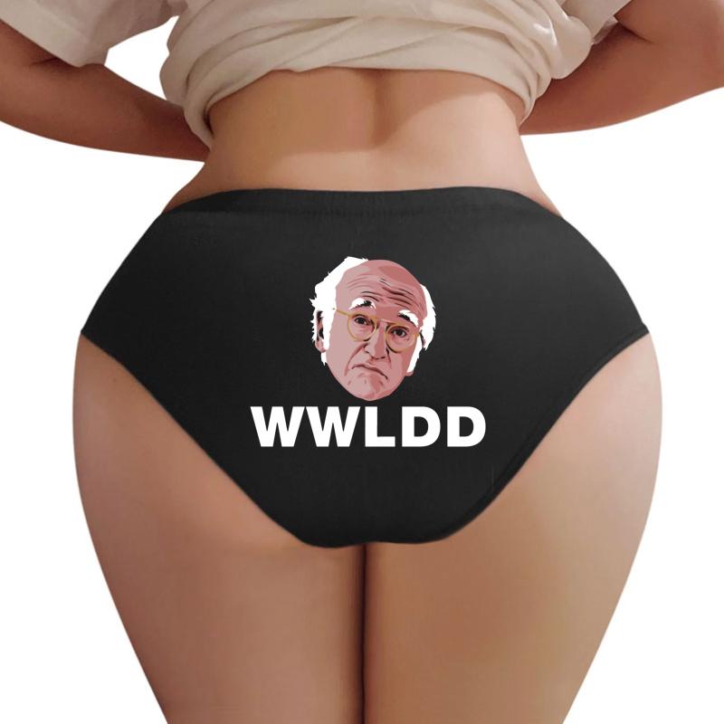 What Would Larry David Do? Women Underwear Panties Women Black