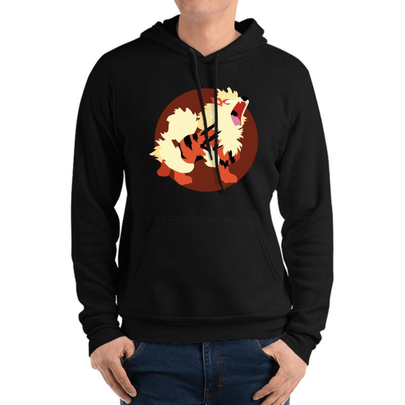 Arcanine - Basic Unisex Hooded Sweatshirt Men Black