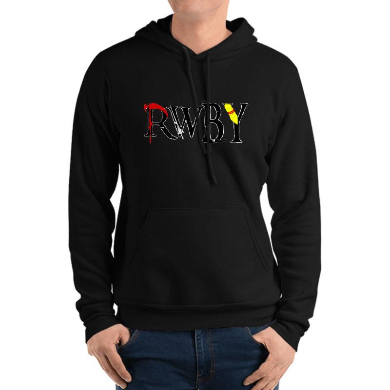 Weapons Of Rwby Unisex Hooded Sweatshirt Men Black