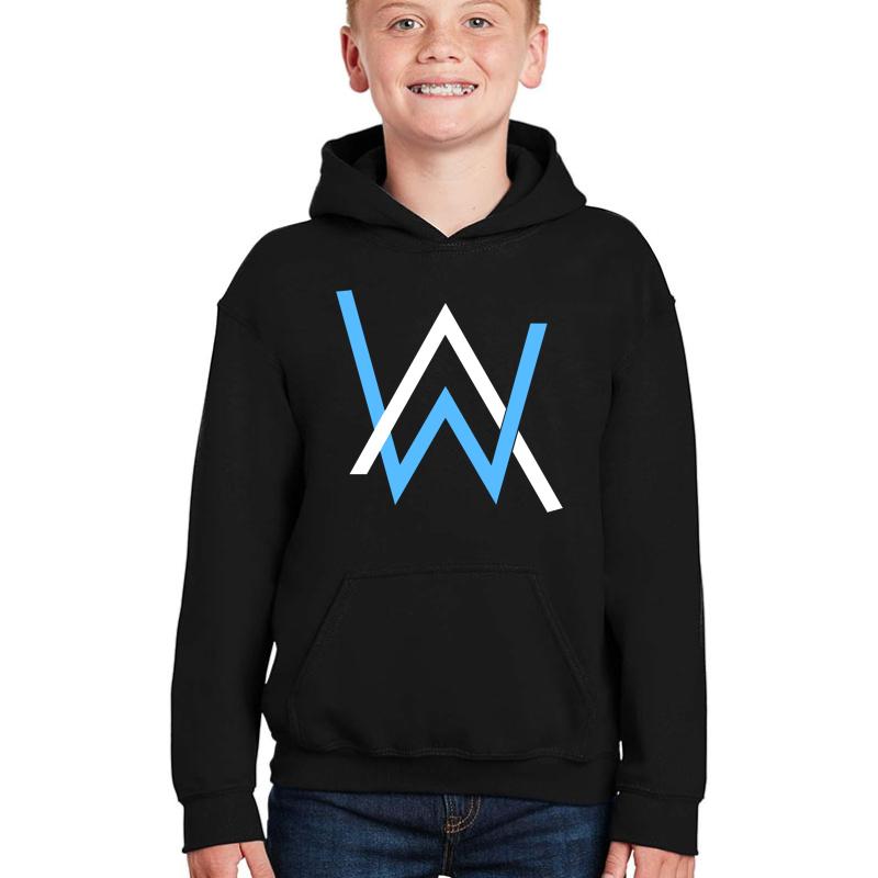 Alan Walker Youth Hooded Sweatshirt Boy Black