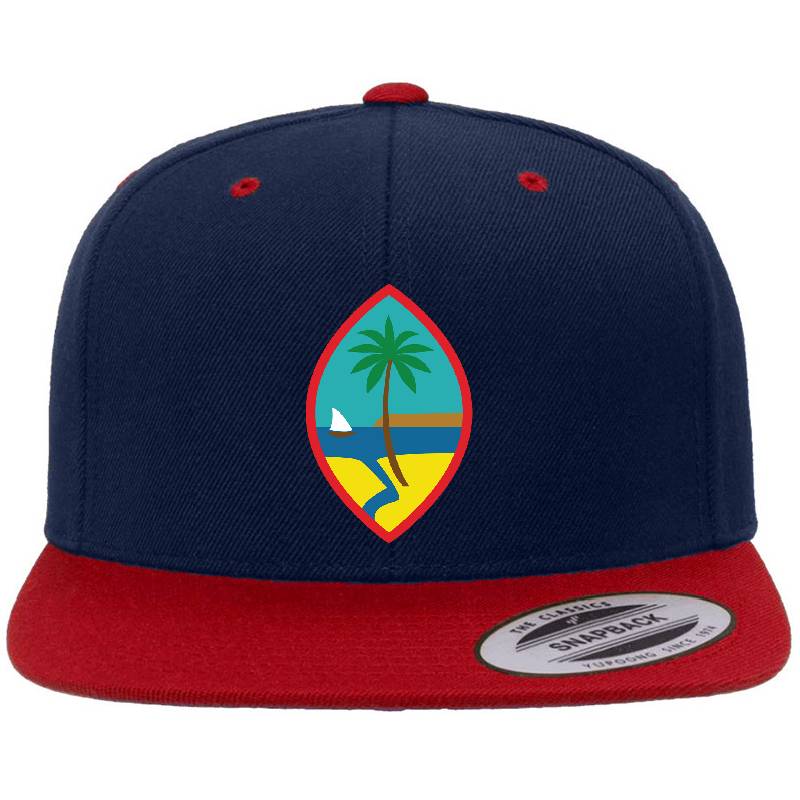 Guam Seal Richardson Premium Trucker Snapback Caps