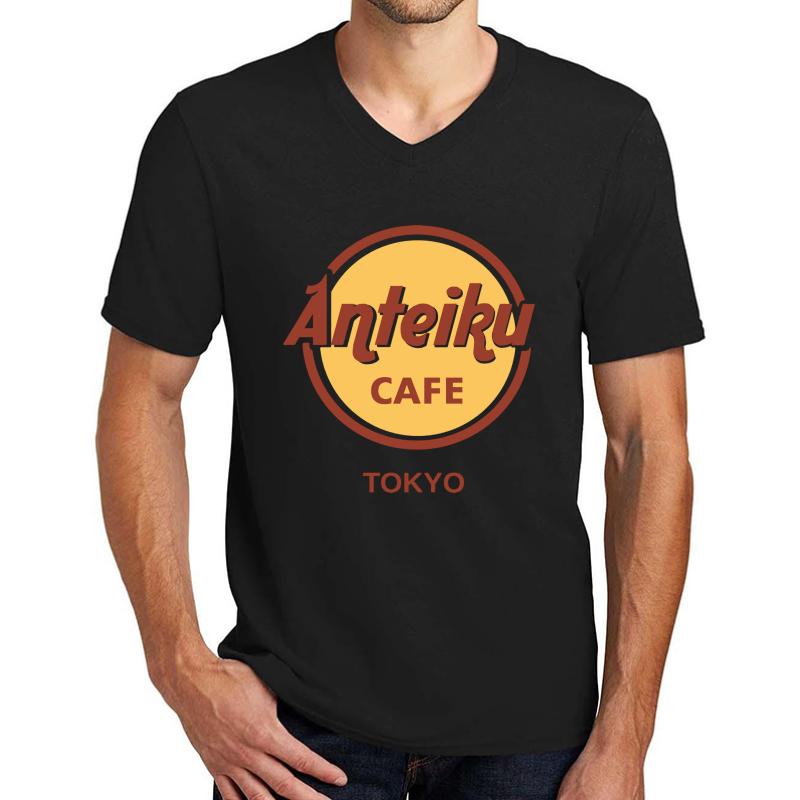 Anteiku - Tokyo Ghoul Unisex V-Neck T-Shirt Men Black