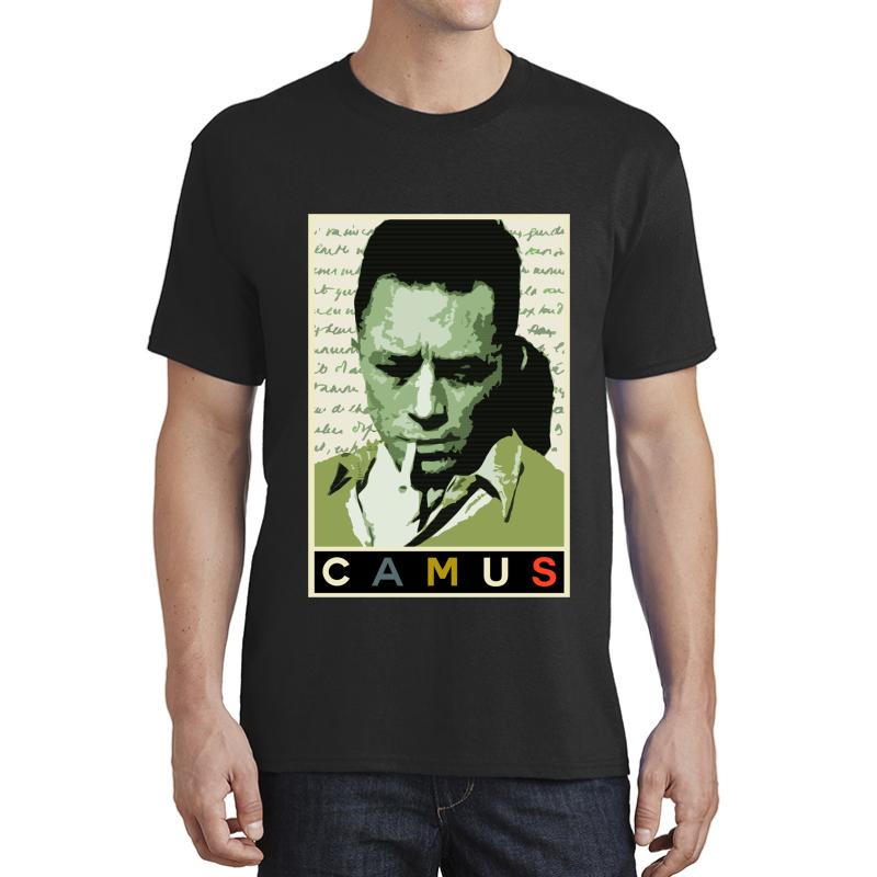 Albert Camus Unisex T-Shirt Men Black