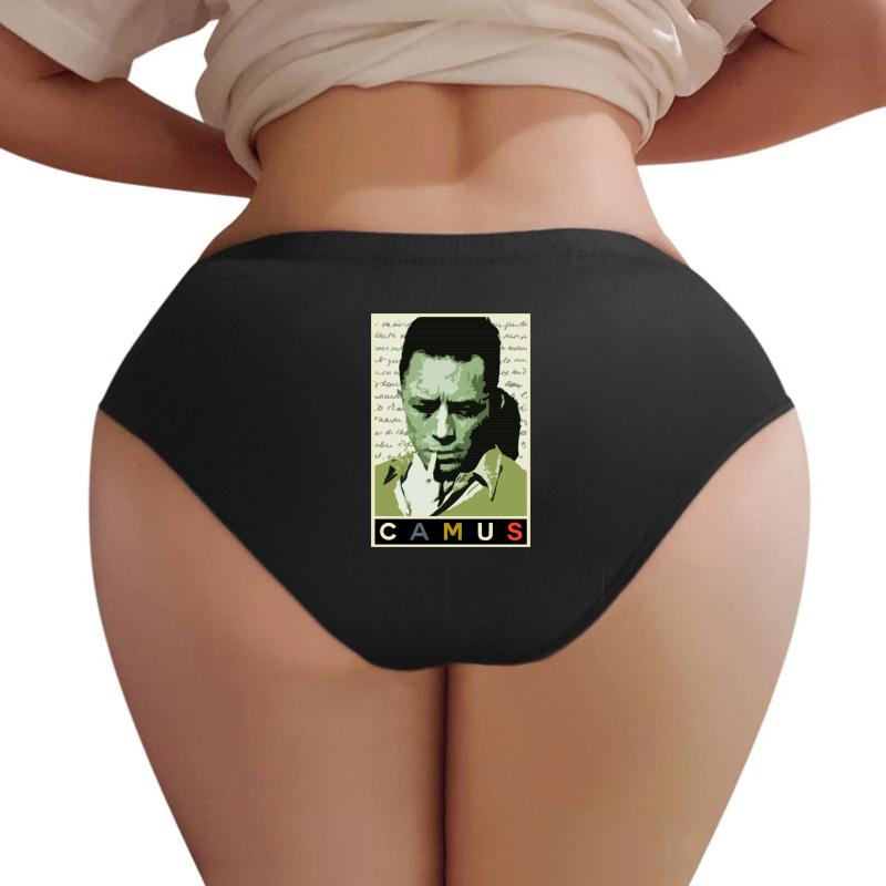 Albert Camus Women Underwear Panties Women Black