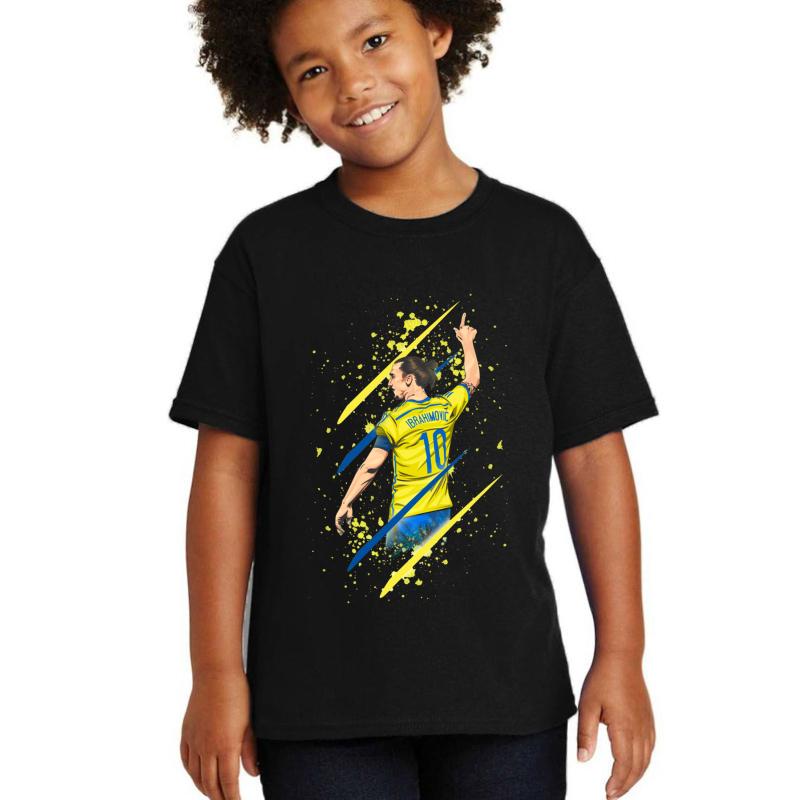 Zlatan IbrahimoviŽ? Youth T-Shirt Boy Black