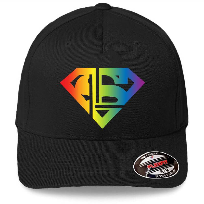 Supercorp Symbol - Rainbow Richardson Premium Trucker Snapback Caps