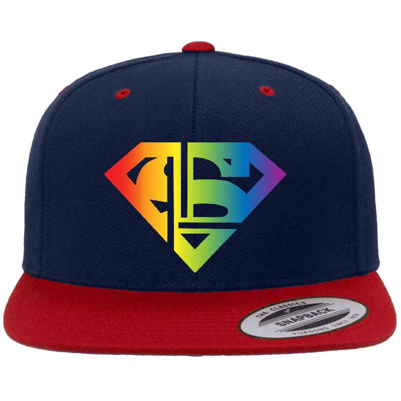 Supercorp Symbol - Rainbow Richardson Premium Trucker Snapback Caps