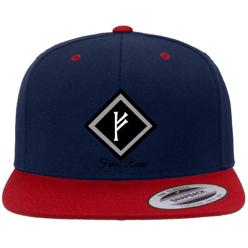 Fehu Rune Richardson Premium Trucker Snapback Caps