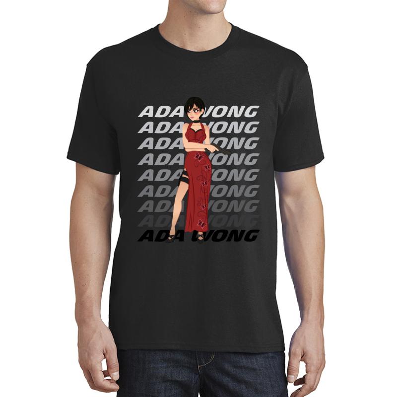 Ada Wong Resident Evil Unisex T-Shirt Men Black