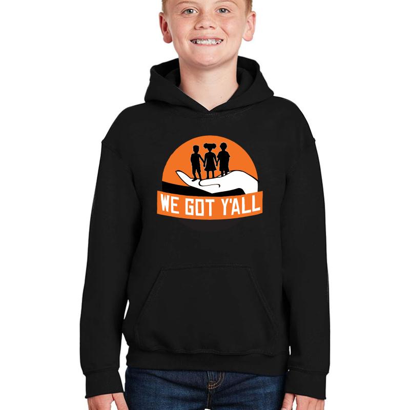 We Got Y'all #Insecure Youth Hooded Sweatshirt Boy Black