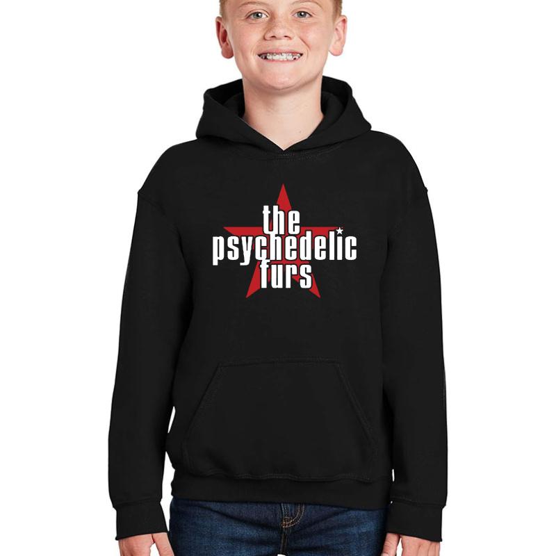 The Psychedelic Furs Youth Hooded Sweatshirt Boy Black