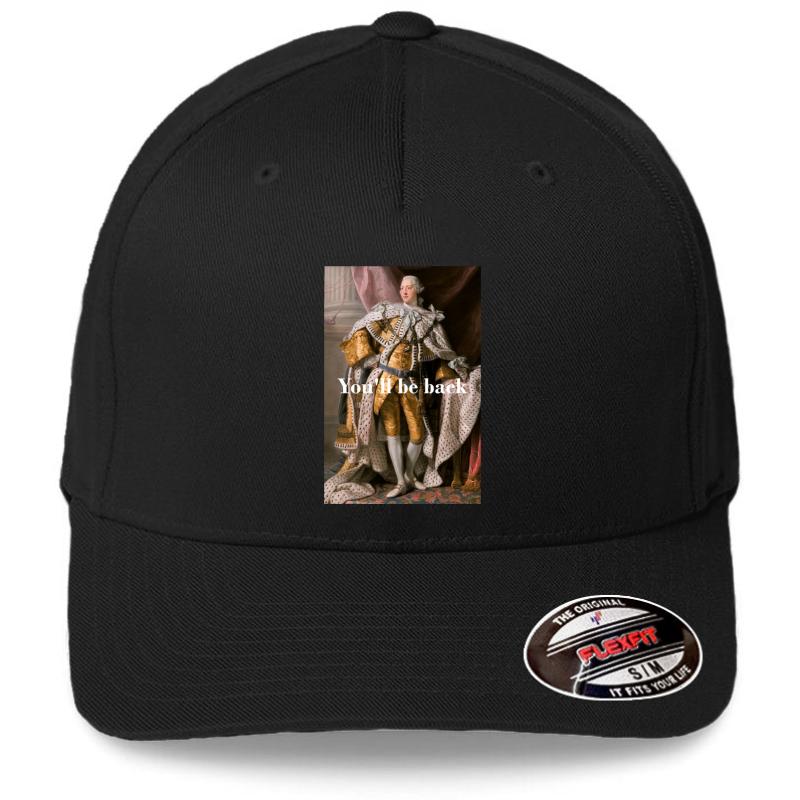 You'll Be Back King George Iii Inspired By Hamilton Flexfit Baseball Cap  Black