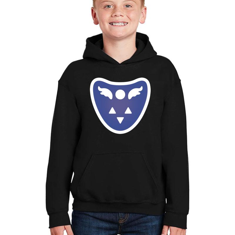 Undertale Delta Rune Toriel's Symbole Youth Hooded Sweatshirt Boy Black